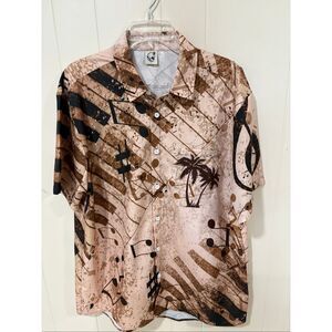 Billionaire Boys Club Mens Shirt, size Large, Cabana Rentals Collection, Tropica